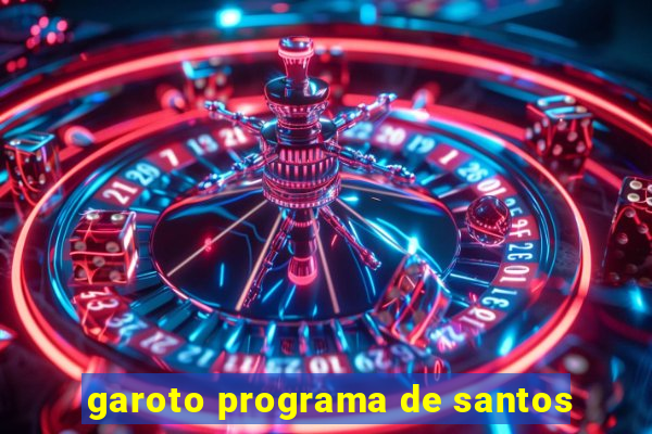 garoto programa de santos